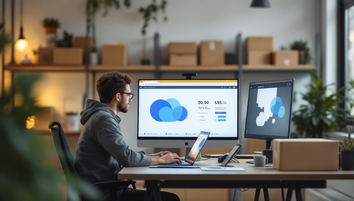 E-commerce operations desk in Warsaw, Poland